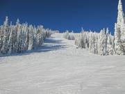 Vista sulla pista difficile Bluff