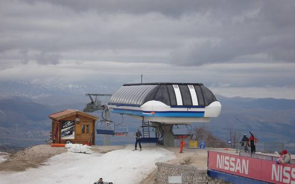 Italia Meridionale: Migliori impianti di risalita – Impianti di risalita Campo Felice - Rocca di Cambio