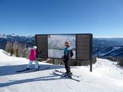 Mappa delle piste con informazioni digitali in tempo reale