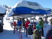 Vestliaheisen Express - 4pers.| Seggiovia ad alta velocità (agganc.autom.)