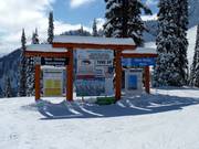 Segnaletica delle piste a Fernie