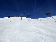 Ampia pista presso la seggiovia Muldenbahn