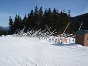 Deposito dei cannoni da neve