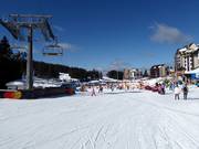 Zona vivace della stazione a valle Kopaonik