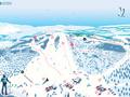 Mappa delle piste Sulitjelma Fjellandsby