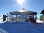 W1 Schirmbar alla stazione a monte della Wildkogelbahn (Neukirchen)