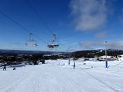 Pista e seggiovia direttamente presso il villaggio turistico Idre Fjäll