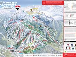 Mappa delle piste Winter Park Resort