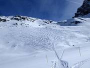 Discesa del ghiacciaio Morteratsch