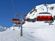 Mullerbahn - 6pers.| Seggiovia ad alta velocità (ad agganciamento automatico) con cupole di protezione