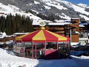 Bar con ombrelloni presso l’impianto di risalita Galtenberglift a Inneralpbach