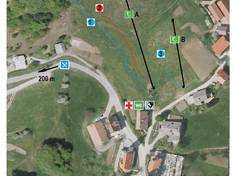 Mappa delle piste Šentjošt nad Horjulom