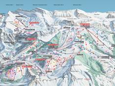 Mappa delle piste Bonderlen