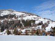 Vista da Sillian sull'area sciistica