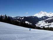 Vista dalla pista Papageno in direzione Großberg