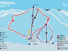 Mappa delle piste Predeal