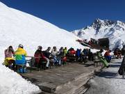 Terrazza soleggiata della Ochsenalm