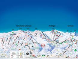 Mappa delle piste Kaltenbach - Hochzillertal/Hochfügen (SKi-optimal)