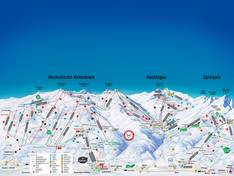 Mappa delle piste Kaltenbach - Hochzillertal/Hochfügen (SKi-optimal)