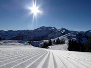 Preparazione delle piste di prima classe