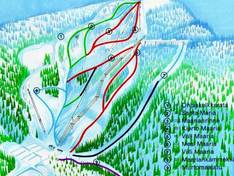 Mappa delle piste Maarianrinteet