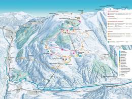 Mappa delle piste Feldis