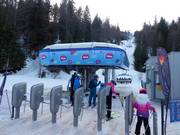 Skočine - 6pers.| Seggiovia ad alta velocità (agganc.autom.)