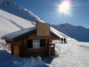 Informazioni sulla neve con personale al Grizzly