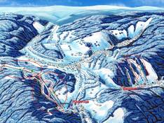 Mappa delle piste Kaste - Petříkov