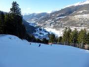 Pista nera verso Temù