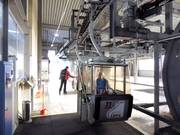 Durante la salita sulla cabinovia è presente il personale