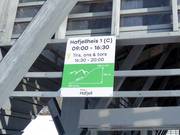 Informazioni dettagliate sugli impianti di risalita all’ingresso