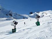 Cannoni da neve ad alte prestazioni nell’area sciistica di Whakapapa