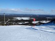 Segnaletica delle piste nell’area sciistica Pyhä