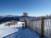 Segnaletica delle piste a La Molina