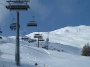 Stätzerhorn - 6pers.| Seggiovia ad alta velocità (ad agganciamento automatico) con cupole di protezione