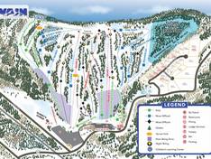 Mappa delle piste Swain