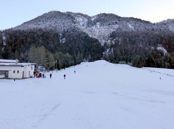 Vista sull’area sciistica Scharnitz/Brandlift