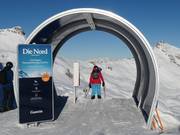 Inizio della pista Die Nord