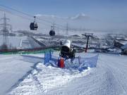 Innevamento fino a Kaprun