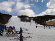 Vista sulla discesa Wyllerløypa