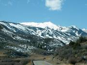 Vista su Snowmass dall'autostrada