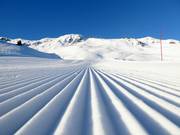 Ottima preparazione delle piste nell’area sciistica Les 3 Vallées