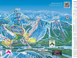 Mappa delle piste Sugar Bowl