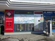 Tabellone informativo alla stazione a valle Signal