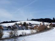 Vista sulle sistemazioni a Eschach