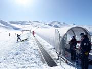 Tappeti mobili per i primi tentativi