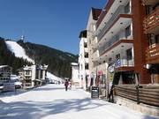 Alloggi direttamente sulle piste presso lo Ski center Studenets