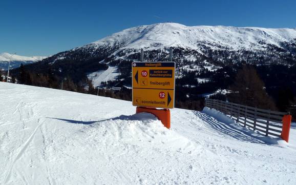 Katschberg-Rennweg: Orientamento nei comprensori sciistici – Orientamento Katschberg