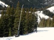 Innevamento con cannoni a Telluride